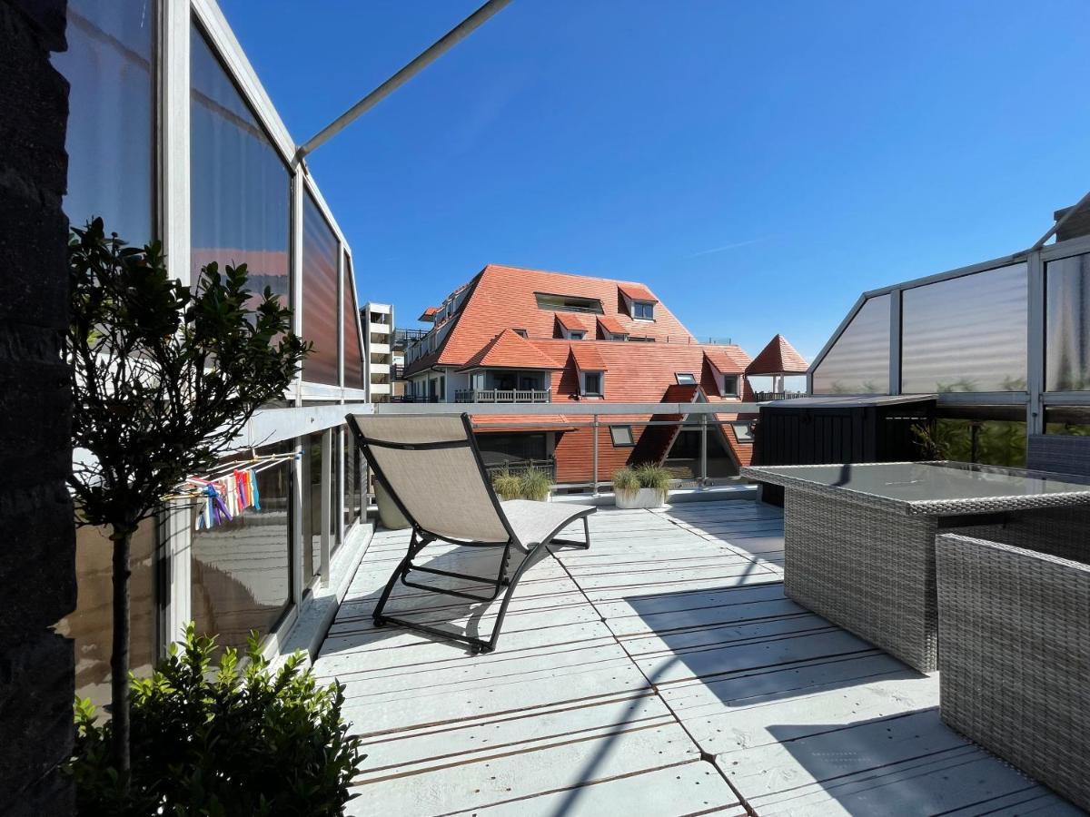 Penthousestudio Met Groot Zonneterras Nieuwpoort Exteriör bild